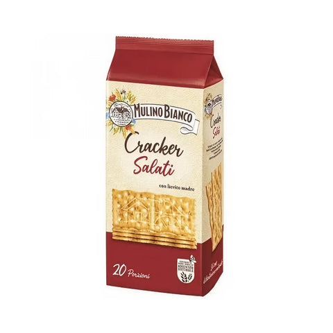 Barilla Crackers Salati knusprige italienische Salzcracker mit feiner Blätterstruktur