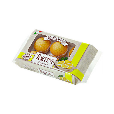 Beniamino Tortini al Limone italienische Zitronen-Mini-Kuchen