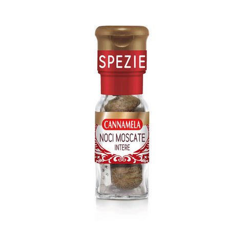 Cannamela Serie Oro Noci Moscate con Grattugia italienische Muskatnuss mit Reibe