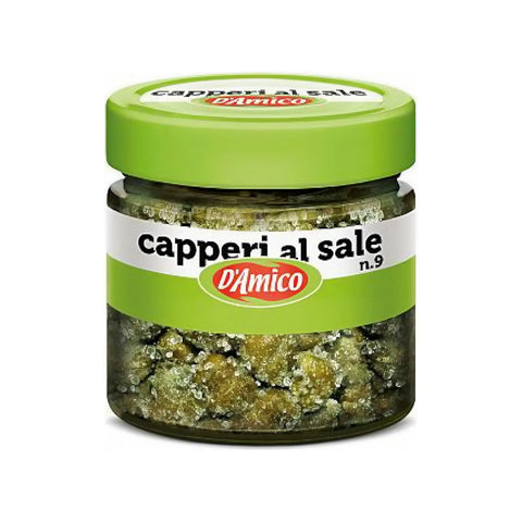 Italienische Capperi al Sale Kapern in Salz mediterraner Geschmack
