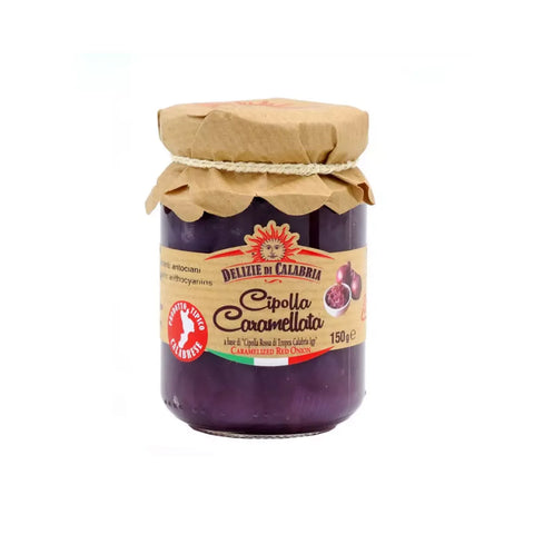 Delizie di Calabria Cipolla Rossa di Tropea IGP Caramellata karamellisierte rote Zwiebeln