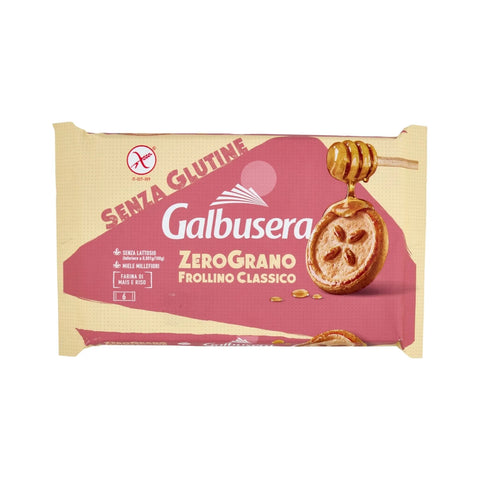 Galbusera Zerograno Frollini al Miele glutenfreie Honigkekse aus Italien