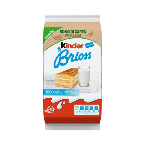 Kinder Brioss a Latte italienische milchgefüllte Brioche-Snacks