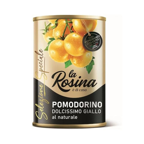 La Rosina Pomodorini Gialli gelbe Kirschtomaten in Dose 400 g