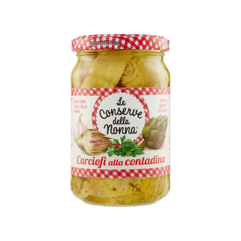 Le Conserve della Nonna Carciofi alla Contadina italienische Artischocken nach Bauernart
