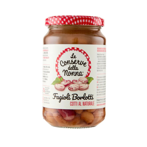 Le Conserve della Nonna Fagioli Borlotti italienische Borlotti-Bohnen