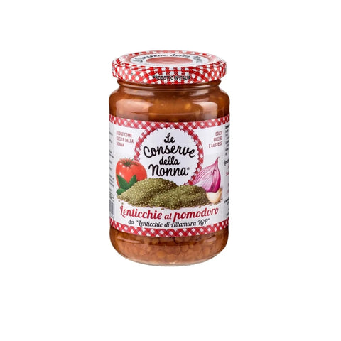 Le Conserve della Nonna Lenticchie al Pomodoro italienische Linsen in Tomatensauce