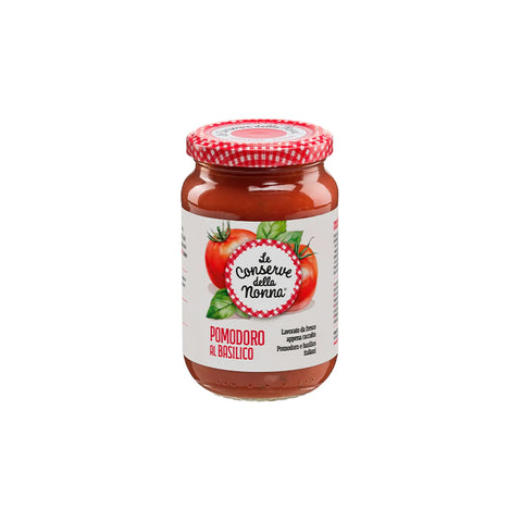 Le Conserve della Nonna Pomodoro al Basilico italienische Tomatensauce mit Basilikum
