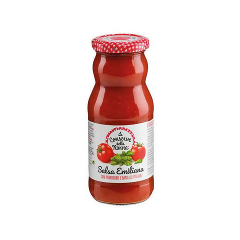 Le Conserve della Nonna Pomodoro Lungo d’Emilia italienische Tomatensauce aus langen Emilia-Tomaten