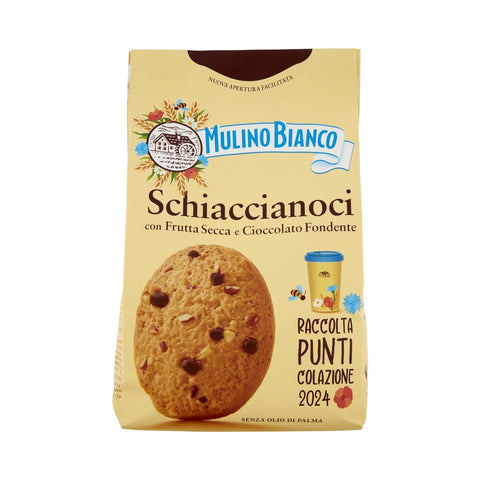 Mulino Bianco Schiaccianoci italienische Cookies mit Nussstückchen