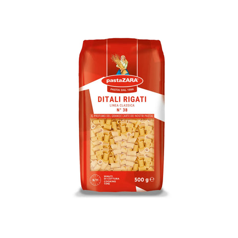 Pasta Zara Ditalini italienische kurze Röhrennudeln