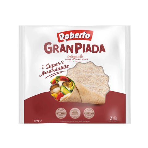 Roberto GranPiada Integrale italienische Vollkorn Piadina Fladenbrot