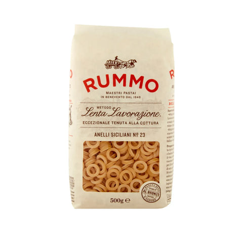 Rummo Anelli Siciliani N23 sizilianische Ringnudeln aus Hartweizengrieß