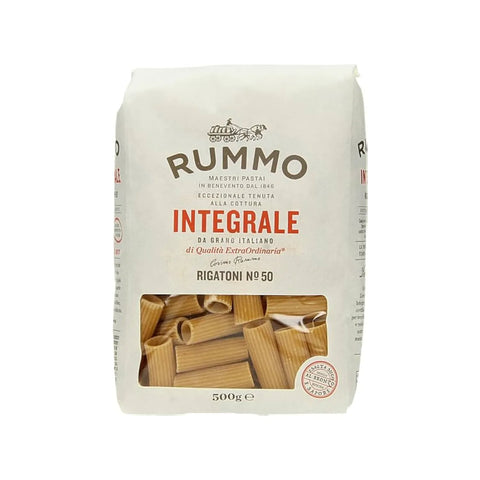 Rummo Integrale Rigatoni N50 italienische Vollkornrigatoni aus Hartweizen