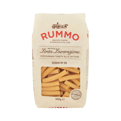 Rummo Sedani N68 gerillte Röhrennudeln aus Hartweizengrieß