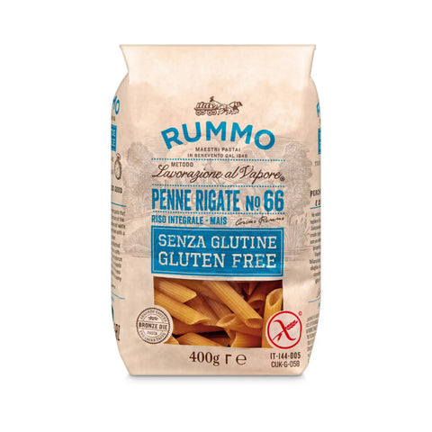 Rummo Senza Glutine 1 2 Penne Rigate glutenfreie Pasta aus Reis und Mais
