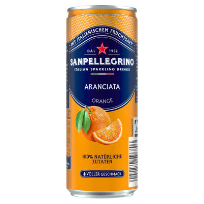 San Pellegrino Aranciata 0,33 l – Italienische Orangelimonade