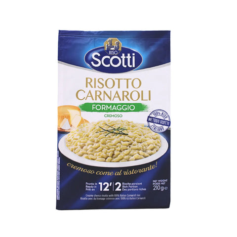 Riso Scotti Risotto Carnaroli Formaggio 210 g italienisches cremiges Käse-Risotto