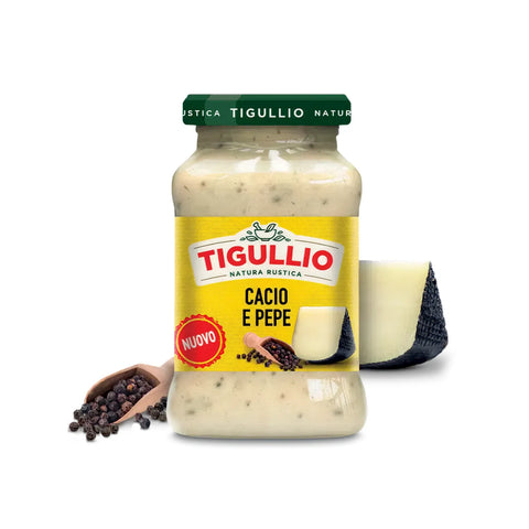 Tigullio Pesto Cacio e Pepe italienisches Pecorino- und Pfeffer-Pesto 185 g