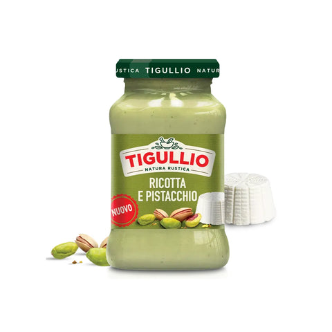 Tigullio Pesto Ricotta e Pistacchio cremiges italienisches Ricotta-Pistazienpesto