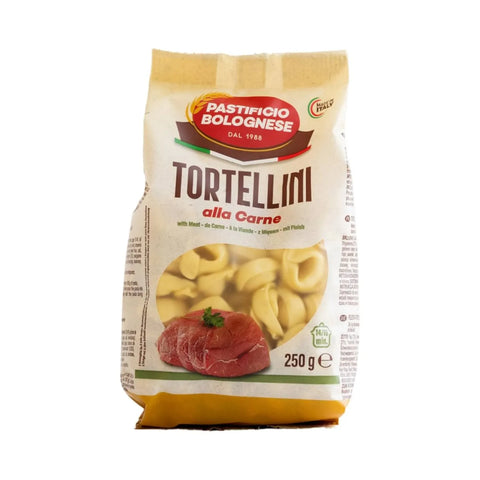 Tortellini al Prosciutto Crudo gefüllte italienische Eierpasta mit Rohschinken