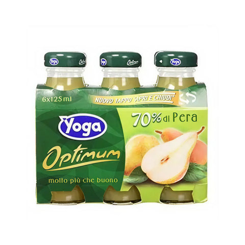 Yoga Succo Pera 6×1 L italienischer Birnen-Fruchtsaft